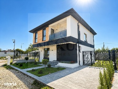 Casă individuală modernă | 4 camere | Încălzire în pardoseală | Comuna