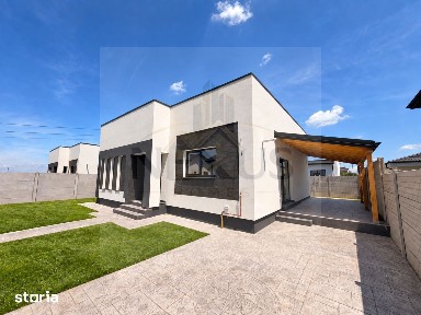 Casă individuală pe parter | 4 camere | Teren 350 mp | Terasă 15 mp |