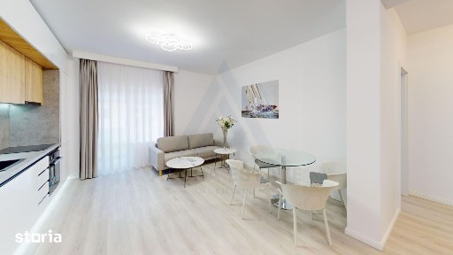Apartament premium 61.2 mp utili 3 camere balcon 7.8 mp pe Dna Stanca