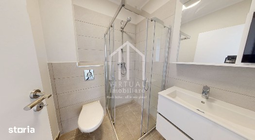 Apartament cu 3 camere la cheie, loc de parcare, terasa 12mp