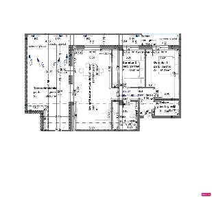 Penthouse 3 camere - 75,80 mp si terasa de 36,35 mp - Selimbar