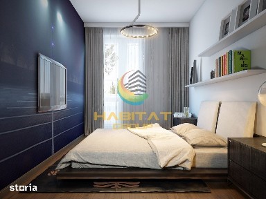 Apt 3 camere - decomandat - 59,6 mp + balcon - Comision 0%