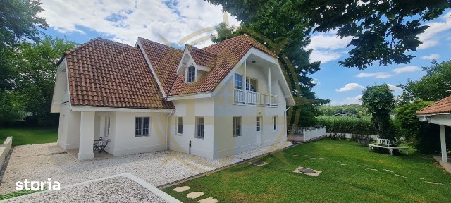 Dom00445 - vila de poveste la lac cu ponton in snagov