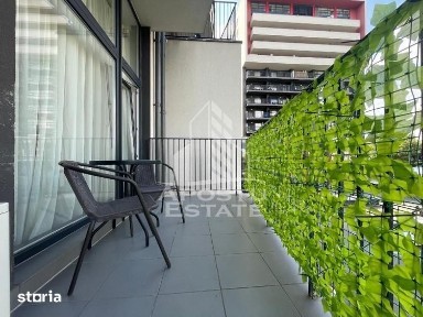 Apartament mobilat 2 camere, etaj 1, parcare subterană, Uranus Plaza