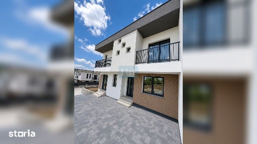 0% Comision ! Casă cuplată de vânzare in cartier privat, zona Terra