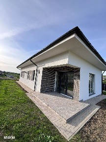 Casa individuala, P+Pod, panouri fotovoltaice, teren 500mp | Chinteni