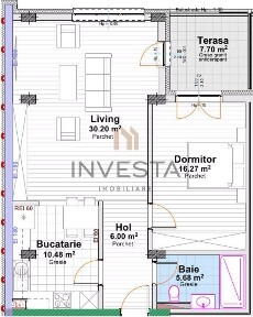 Apartament 2 camere decomandat 68 mp si terasa, bloc nou, Marasti!