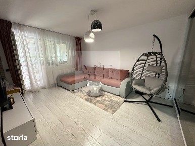Apartament de 2 camere cu Gradina proprie/ Loc de parcare/ Mobilat