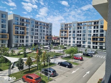 Apartament intr-un complex cu gradina privata si fantani decorative, l