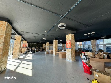 Spatiu comercial cu vitrina, 542,5 mp utili, zona Dambul Rotund