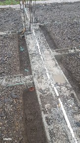 Casă nouă semifinisată cu living open space și 3 dormitoare