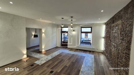 Spatiu comercial renovat, vitrine stradale, ultracentral Sibiu