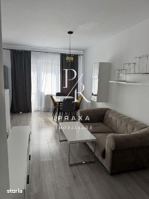 Apartament mobilat, 1 camera + nisa, etaj 2, parcare subterana zona