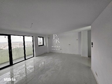Ap 2 camere, 55 mp, etaj 19, lift, panoramic, parcare, zona piata Abat