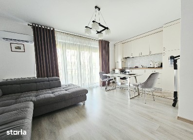 Apartament 2 Camere Open Space | 52 mp | Etaj 1 | Mobilat & Utilat