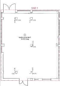 Spatiu comercial, 123.5 mp, parter, zona Sanandrei