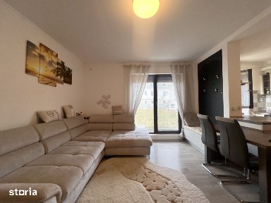 Apartament 2 camere, 50 mp utili, garaj, mobilat si utilat - Giroc