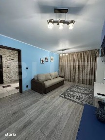 Apartament 2 camere, semidecomandat, parter, mobilat si utilat.