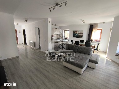 Duplex de vanzare, cu 4 camere si 3 bai, mobilat si utilat,Dumbravita