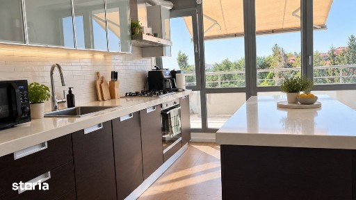 Apartament de inchiriat 200 mp 4 camere Iancu Nicolae Piscina Gradina