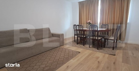 Apartament 2 camere de inchiriat, 55 mp, parcare, zona Sanpetru