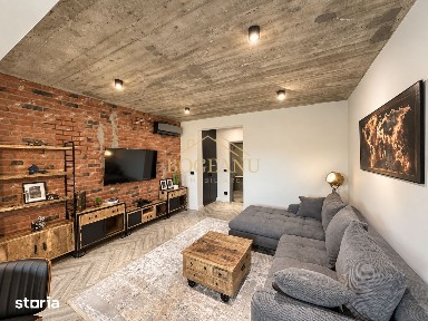 BG202-Apartament LUX 2 camere, mobilat,design industrial,parcare GIROC