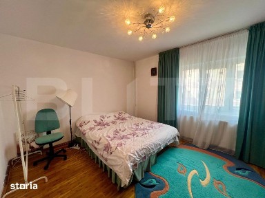 Apartament de inchiriat, 2 camere, 64 mp, centrala si aer, Brazda lui