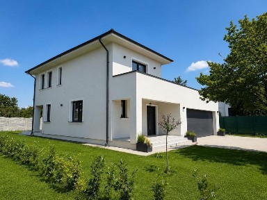 Casa individuala de vânzare 4 camere P+1E + garaj doua locuri+teren 515mp Crevedia Buftea Ilfov 2026 finalizata