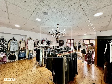 Spatiu comercial de inchiriat, 56,34 mp, vad pietonal si acces din str