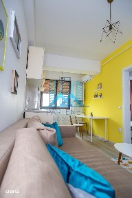 Apartament 2 camere Palas-Centru mobilat, etaj intermediar, bloc nou!