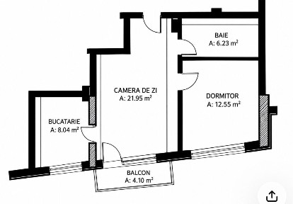 PF-închiriez apartament 2 camere,zona centrală Cluj-Napoca.Comision 0.