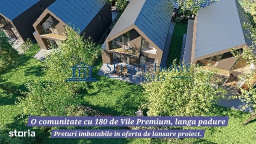 Ansamblu Vile Premium|Langa Padure|Teren400mp|PompaCadura|SistemSmart