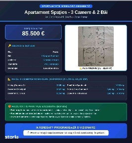 Propietar, vând apartament 3 camere decomandate