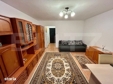 Garsoniera renovata, 28 mp, balcon, zona BIG Manastur