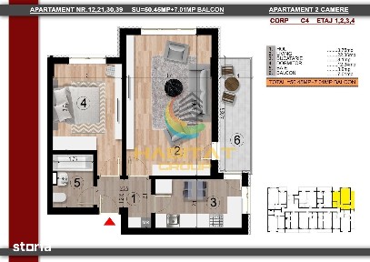 Apartament 2 camere- bloc nou- 15 min metrou Berceni