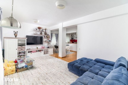 Casa finisata tip duplex, GARAJ, 3 dormitoare, 2 bai, str. Campului
