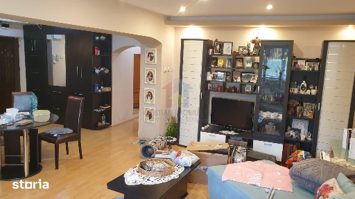 3 camere etaj 1, 2 balcoane, Mobilat si Utilat, decomandat, H.Botev -
