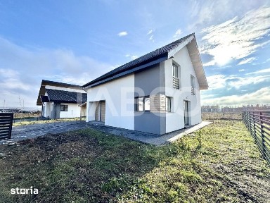 Casa individuala de vanzare cu teren generos- predare la alb