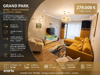 Vânzare apartament 2 camere LUX - Pipera | Grand Park Piper | Pădurea