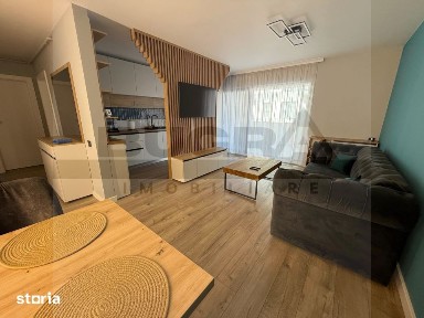 Apartament 2 camere LUX - prima inchiriere, parcare, zona VIVO