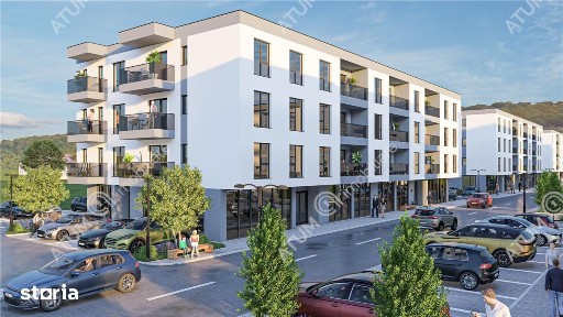 Apartament intabulat cu 3 camere finisat la cheie etaj 2 zona Brana