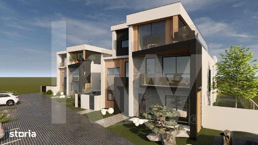 Apartament cu gradina 4 camere 3 bai