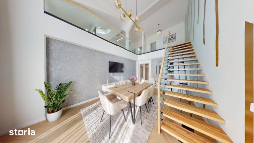 Penthouse mobilat - Nou, intabulat, disponibil imediat