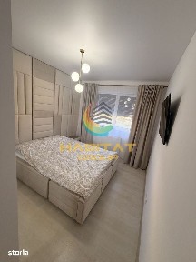 Apartament modern cu 2 camere,- mobilat