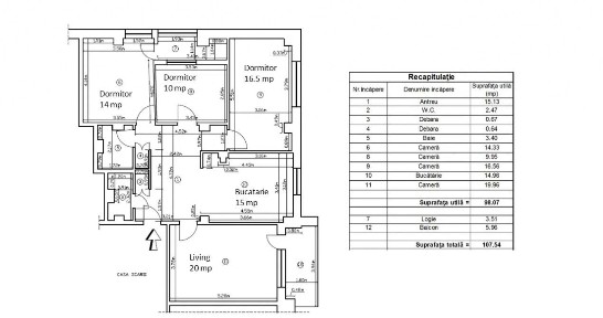 Apartament 4 camere, zona Gradini Manastur - Plopilor