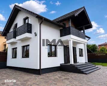 Casă individuală mobilată | 3 dormitoare | teren 500 mp | Dezmir