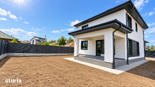 Buftea, vila P+1, la cheie, zona rezidentiala, langa lac, 274000euro !