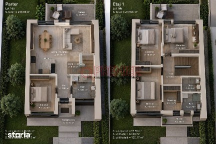 Vila duplex P+1 | 6 camere | 130 mp utili | Teren 219 mp | Finisaje