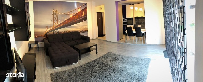 Apartament modern cu 2 camere + terasă de 60 mp + parcare