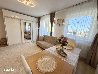 Studio Tractorul-Top City,modern,mobilat-utilat,parcare,117000 Euro